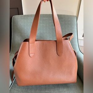 Cuyana zipper satchel - like new!